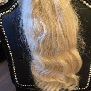 SOLD!!! 613 Blonde Lace Front Human Hair Wig 20”